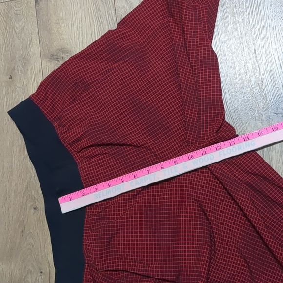 Lululemon Men's RARE Core Short Grid Red size M - Picture 7 of 10